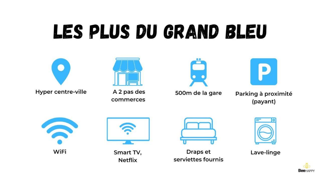 Le Grand Bleu De Bergerac Apartment ภายนอก รูปภาพ